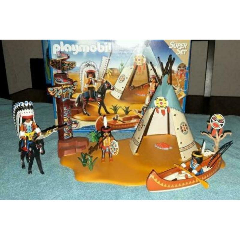 Playmobil Western Indianenstam SuperSet