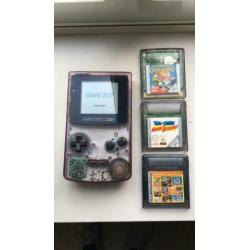 Gameboy Color met spellen