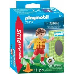 Playmobil - Voetballer met doel (70157) Nieuw in doosje.