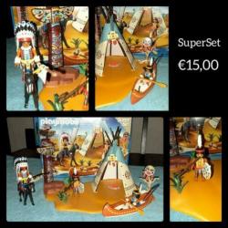 Playmobil Western Indianenstam SuperSet