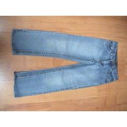 COOLCAT blauwe lange spijkerbroek / jeans maat 134 / 140