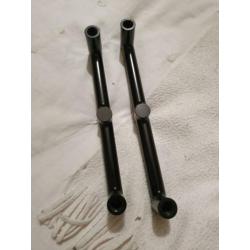 Korda black singlez 2 rod fixed powerpoints verlengstukken