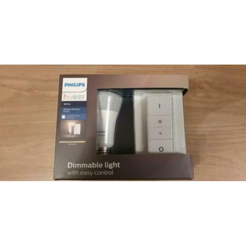 Philips Led lamp met afstandbediening, dimbaar