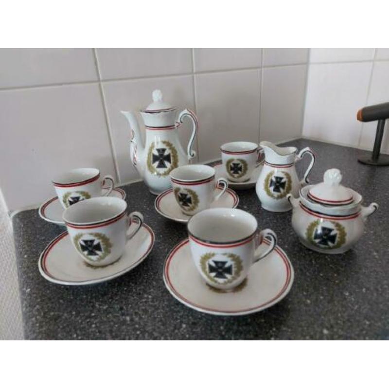 Duits koffieservies uit 1914, WO 1