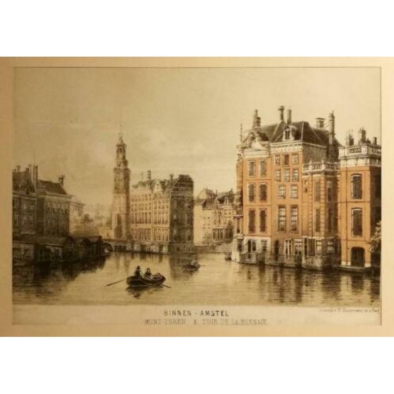 Steendruk Binnen-Amstel Amsterdam