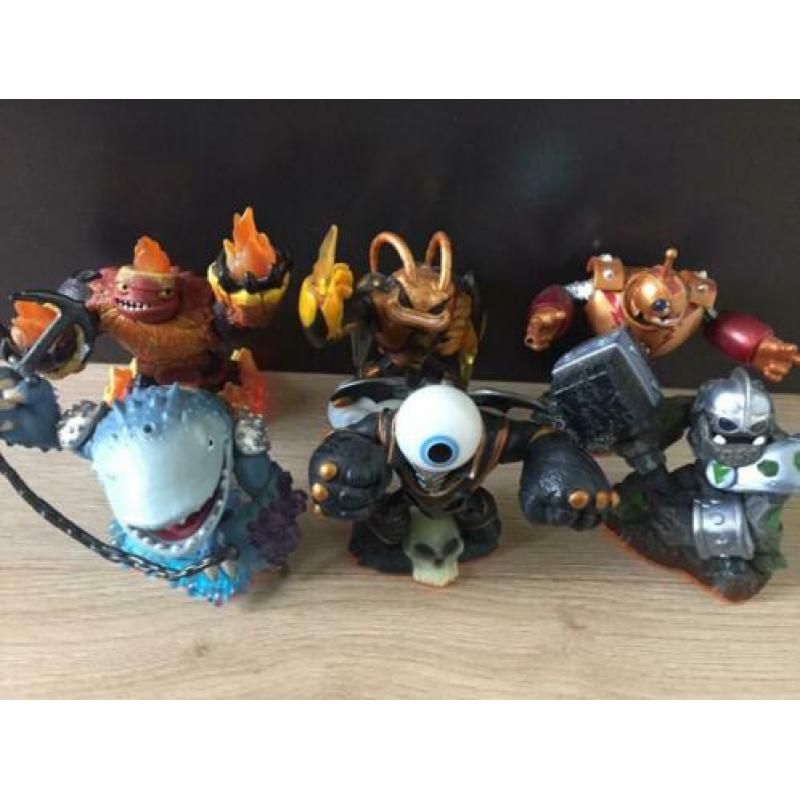 Skylanders Giants en Swap force poppetjes