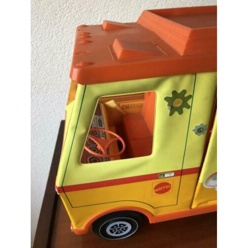 Vintage MATTEL BARBIE CAMPER ‘74 retro speelgoed barbie