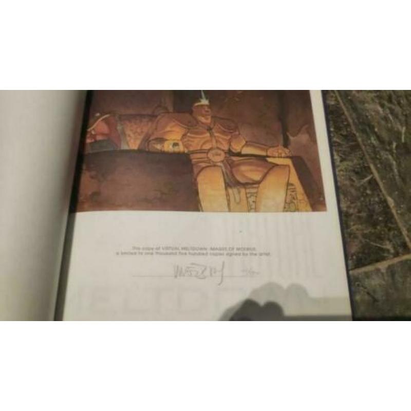 Moebius images, meltdown signed limited 110/1500