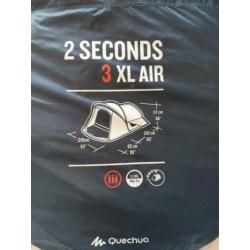 Tent 3 pers 2 seconde air Quechua