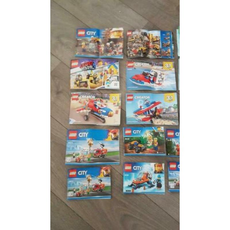 Lego 15 verschillende alles in 1 koop voor 100 euro