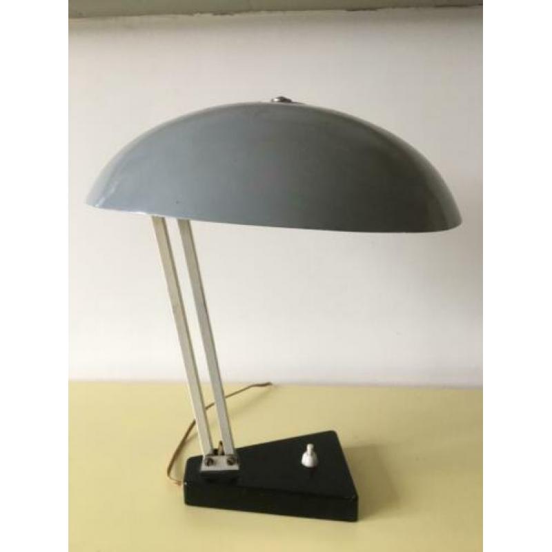 Hala Zeist bureaulamp H. Busquet 1950’s