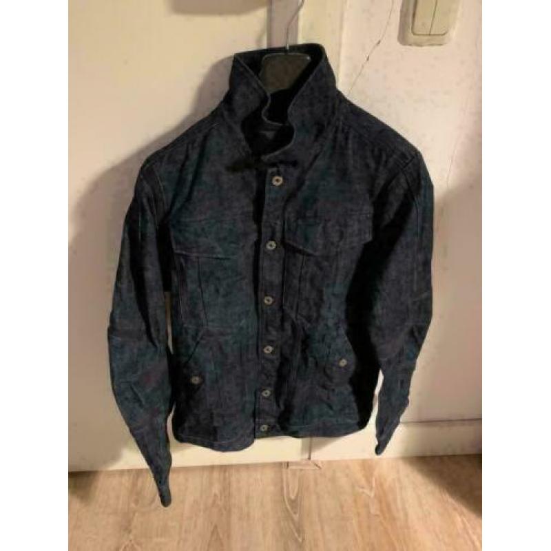 Ongedragen G-Star Motac Denim Spijker Jas - XL donkerblauw