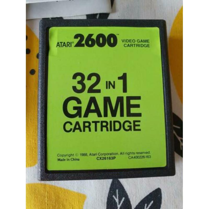 Atari 2600 32 in 1 Game Cartridge compleet in doos