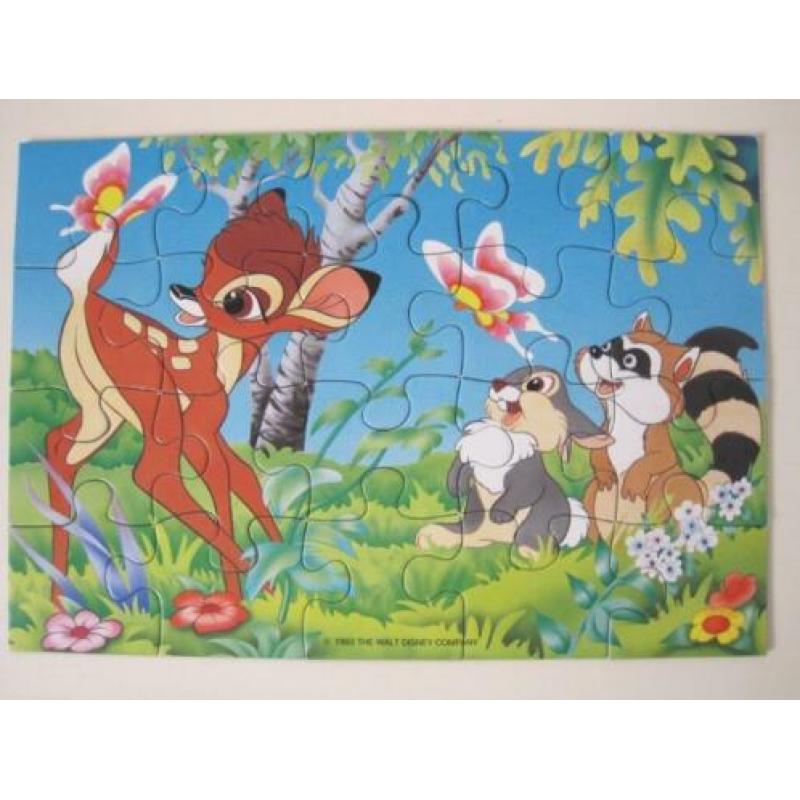 Ravensburger puzzel van Bambi 2 mooie puzzels in 1 doos