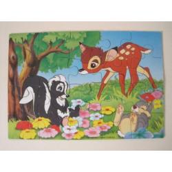 Ravensburger puzzel van Bambi 2 mooie puzzels in 1 doos