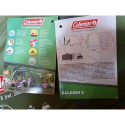 Coleman tent 5 persoons