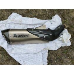 Akrapovic voor de ktm duke 790 en 890