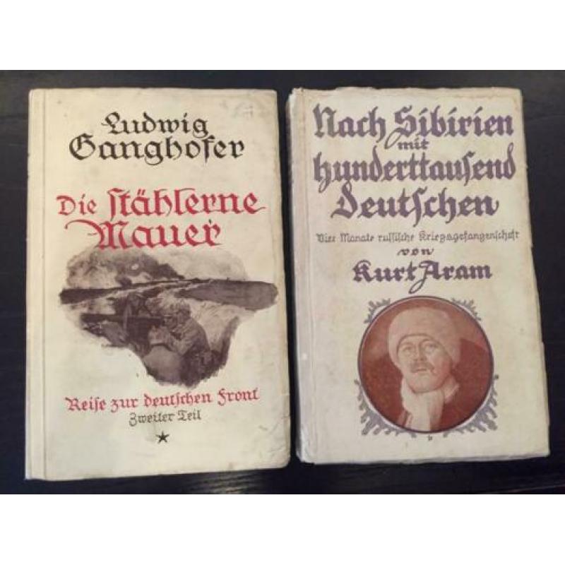 2x boeken Ullstein-Kriegsbücher