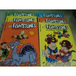 6 Stripboeken De Flintstones 1968