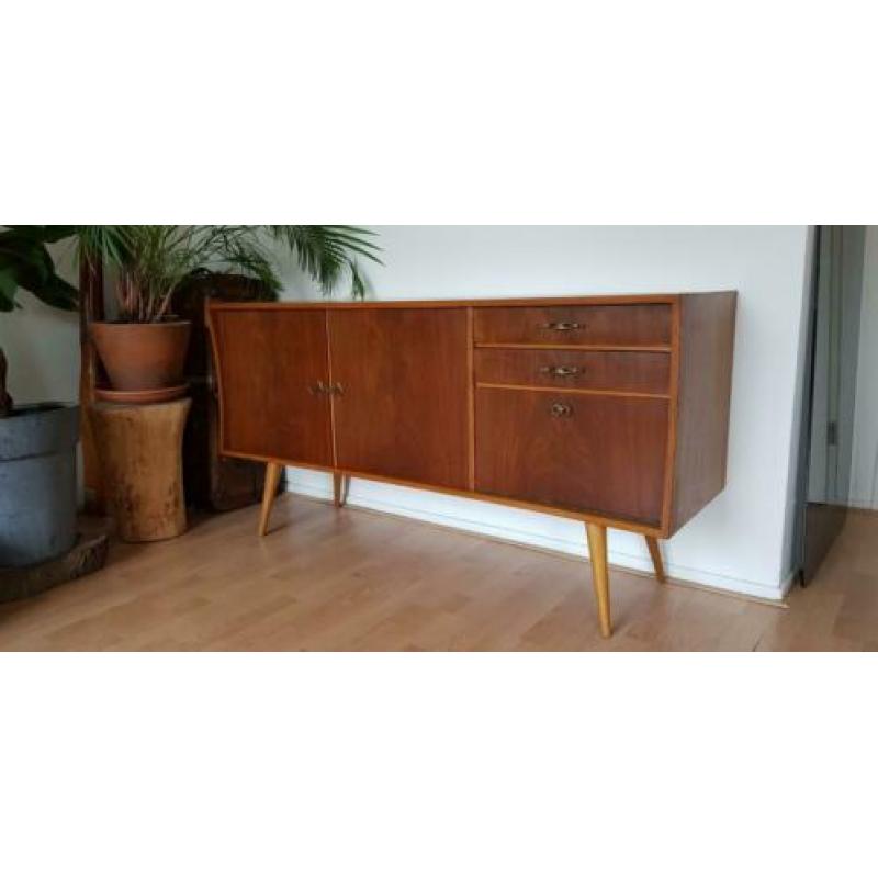 Vintage retro jaren 60 dressoir tv meubel lowboard