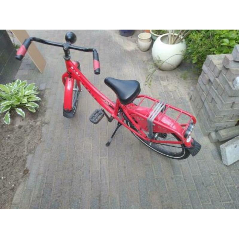 Meisjesfiets Loeki Rood