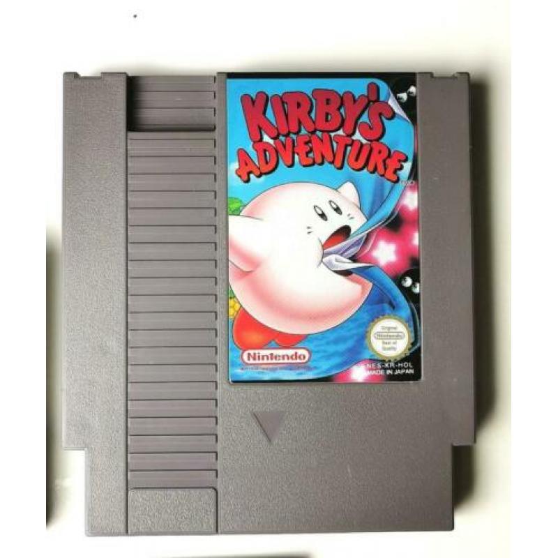 Kirby's Adventure met handleiding voor Nintendo Nes