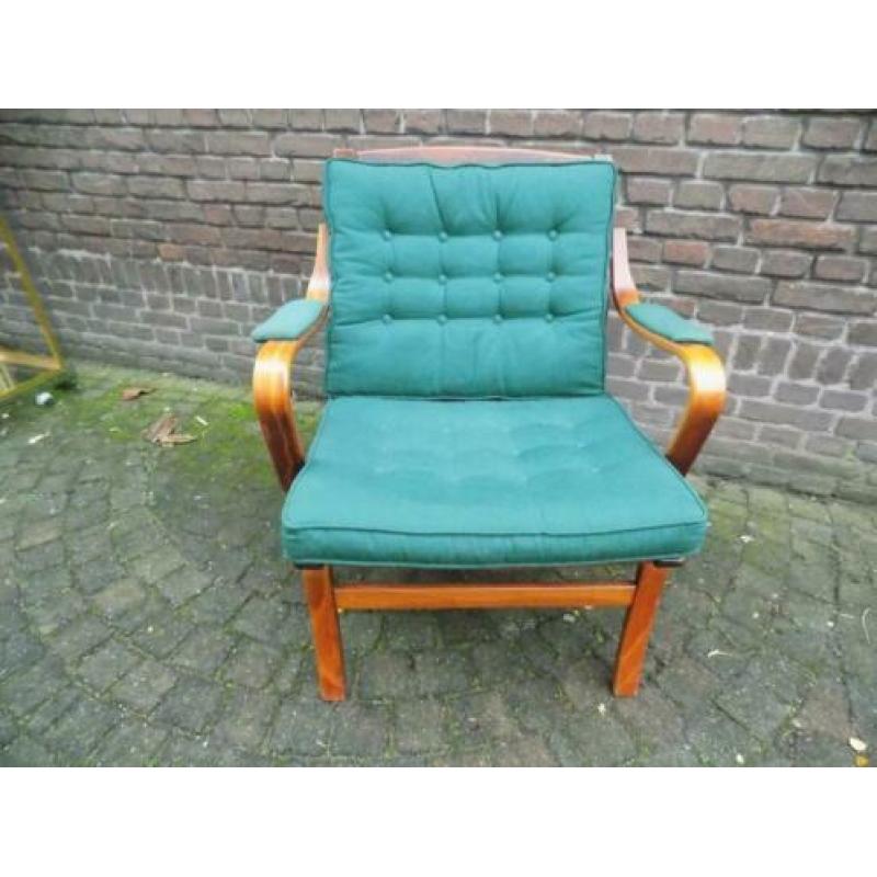 Fauteuil design jaren 60 vintage retro G Mobel scaandinavisc