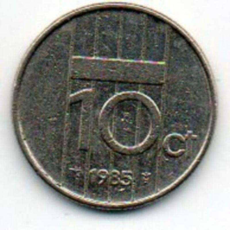 10 cent munten Beatrix periode ( dubbeltje)