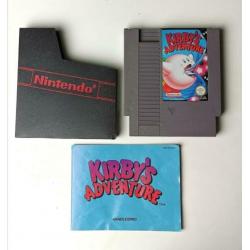 Kirby's Adventure met handleiding voor Nintendo Nes