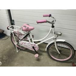 Roze Popal 20 inch meisjes Oma fiets