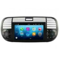 Fiat 500 radio navigatie 2012 dvd carkit android 9 dab+ 32gb