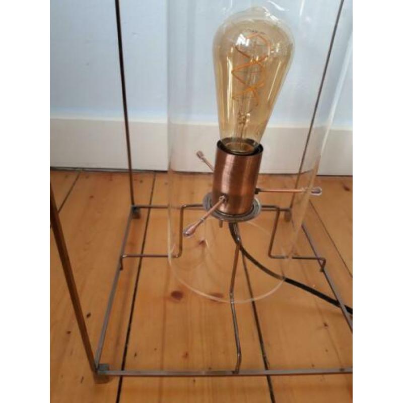 Koperen tafellamp lucide JULOT incl LED filament lamp