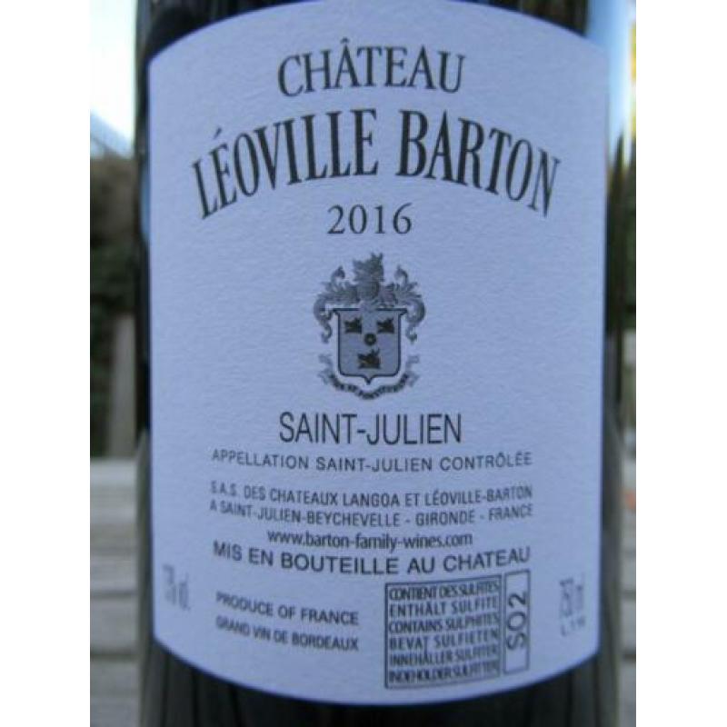 Chateau Leoville Barton 2016 97 WS Top