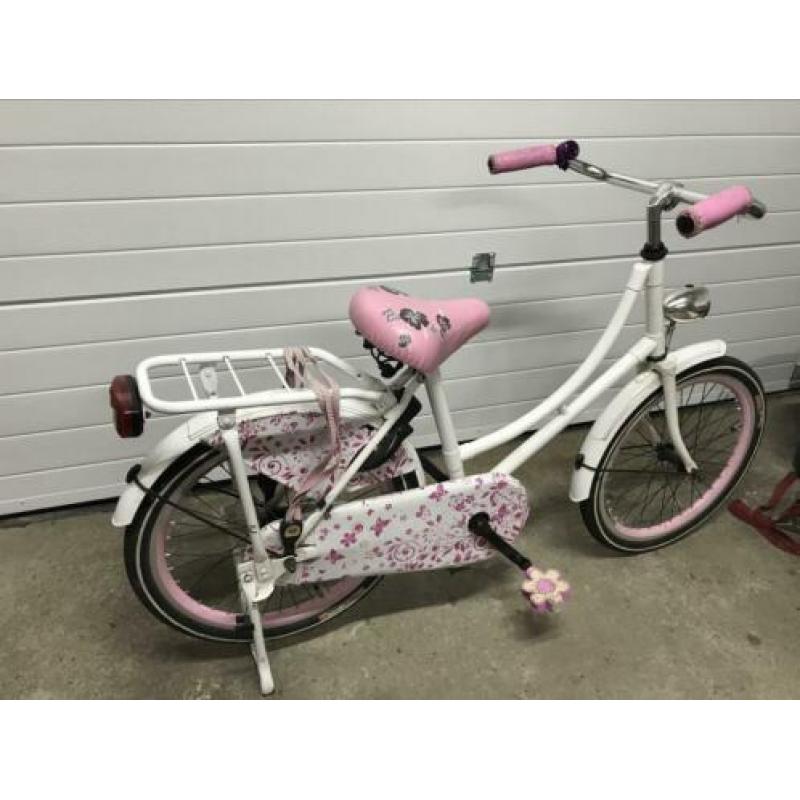 Roze Popal 20 inch meisjes Oma fiets