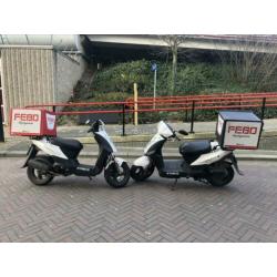 SPOED!!! 2 kymco Agility bezorgscooters te koop