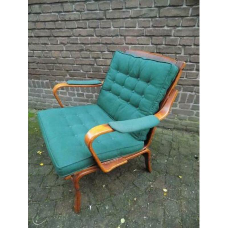 Fauteuil design jaren 60 vintage retro G Mobel scaandinavisc