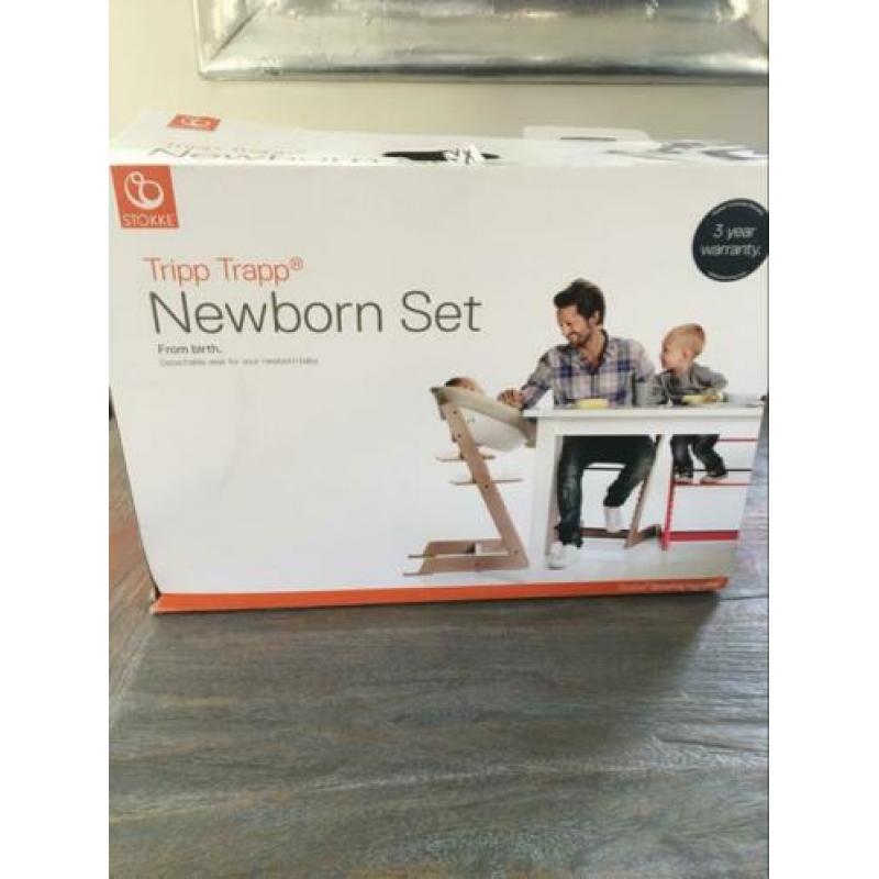 Stokke newborn set als nieuw!