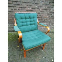 Fauteuil design jaren 60 vintage retro G Mobel scaandinavisc