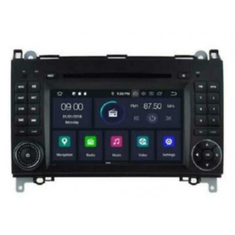 Android 9 navigatie mercedes sprinter 2008 dvd carkit usb