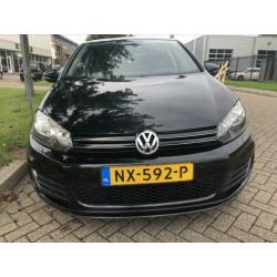 Volkswagen Golf 2.0 TDI 103KW DSG 2012 Zwart DSG sportbak