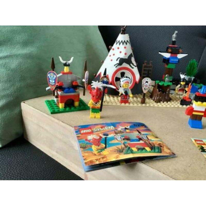 Lego set nr. 6746 - 6236 - 2845 indianen