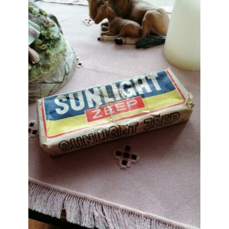 De echte sunlight zeep. Meer dan 75 jaar oud.