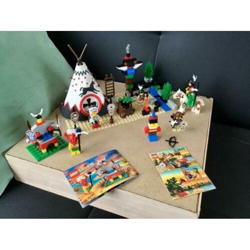 Lego set nr. 6746 - 6236 - 2845 indianen