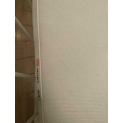 IKEA Leirvik bedframe incl lattenbodems en matras 140x200 cm