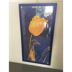 Schilderij, Lijst met tulp