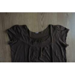 vlotte top shirt 42/44 bruin leuk