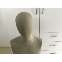 Stoffen torso etalagepop