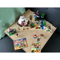 Lego set nr. 6746 - 6236 - 2845 indianen