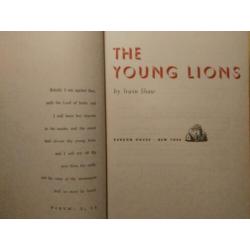 Irwin Shaw - The Young Lions (first printing, 1948)