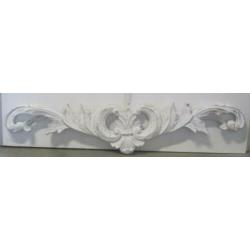 Handgemaakt ornament - white wash - 150 cm - bij TTM Wonen